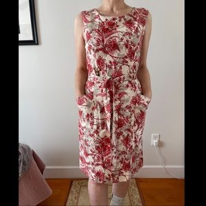 Anne klein size 6 linen dress